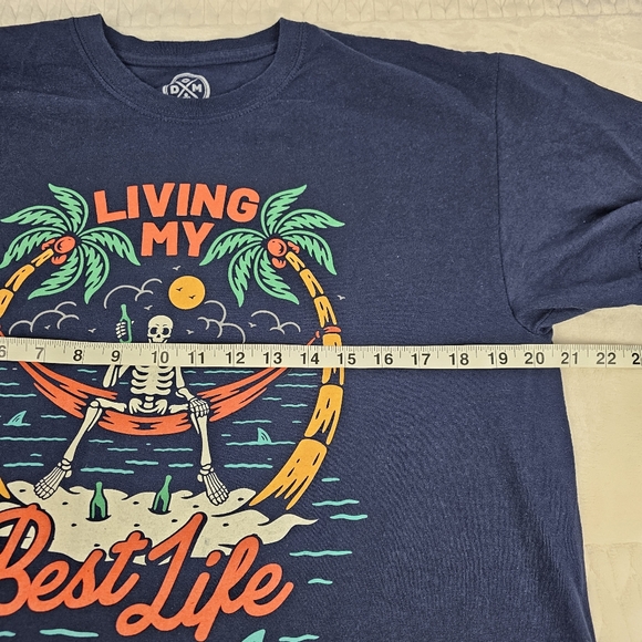 DOM Living My Best Life T Shirt - Picture 4 of 6